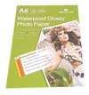 Papel Fotografico Glossy A6 Foto 100 Hojas 180 Gr