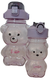 Botella Forma Oso Vaso Kawaii Correa Popote