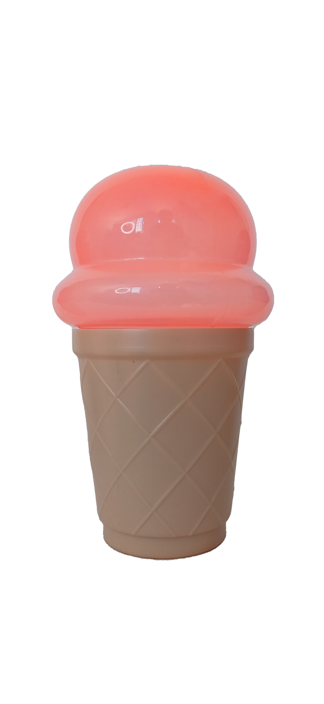 Vaso En Forma De Helado Dulcero