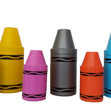 Vasos Dulceros Maxi Crayolas