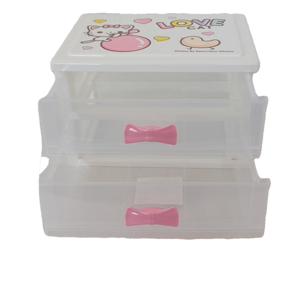 Caja gato 2 pisos