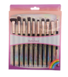 Maquillaje Kawai Brochas Kit por 10 Piezas TYAEYELO