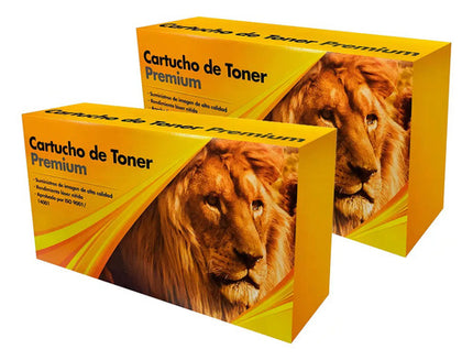 Kit 2 Tóner Alternativo Negro Compatible Xerox Phaser 3020 3025 Workcentre
