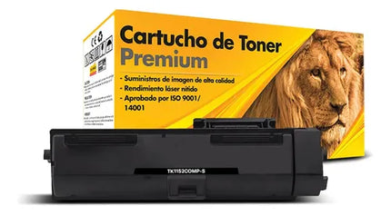 Pack 3 Toner Alternativo Kyocera Tk-1152 M2135 M2635dw Negro