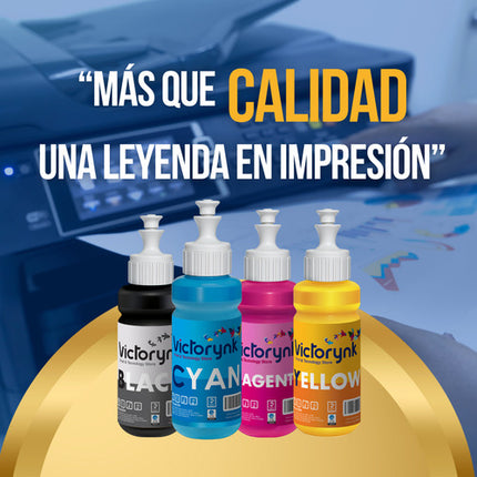 Pack 6 Tintas Compatibles Con T574 L8050 L18050 L18058 Light Negro Cyan Magenta Yellow Light