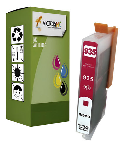 Cartuchos Genérico De Tinta Nuevos H 934-935 Xl Individual Magent