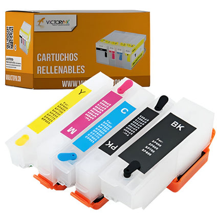 Cartucho Recargable Autoreseteable Xp 600 Chip 2730 - 2744