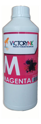 Pack 4 Litros Tinta Generica Tipo Dye Para Canon Black, Cyan, Magent, Yellow