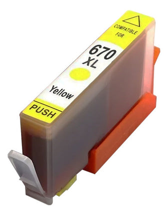 Kit 4 Cartuchos De Tinta Genérico Para Hp 670 3525 4625 4615