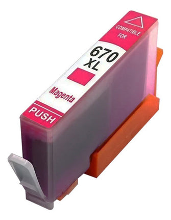 Kit 4 Cartuchos De Tinta Genérico Para Hp 670 3525 4625 4615