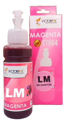 Tinta Victorynk High Definition 70 Ml Para Epson L120 L310 Black, Cyan, Magenta, Ye,llow, Light Magenta Y Cyan