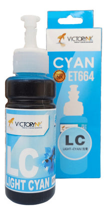 Tinta Victorynk High Definition 70 Ml Para Epson L120 L310 Black, Cyan, Magenta, Ye,llow, Light Magenta Y Cyan