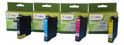 Pack 4 Cartuchos Genéricos  Ep 1331 Y  133 Colo Tx320 Tx430
