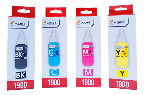 Tinta Dye Victorynk 70 Ml Para Impresoras Can Gi-1900 Black