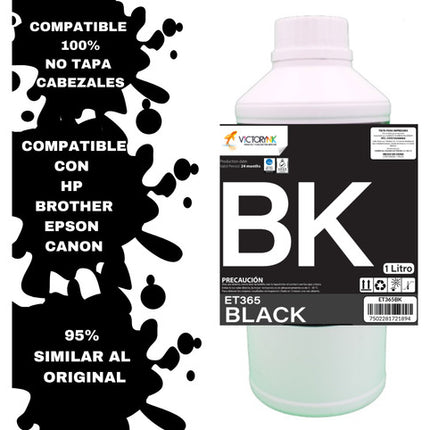 Pack 10 Litros De Tinta Dye Universal Ep H Bro Can