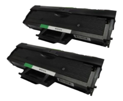 Pack 2 Toner Genérico Sam 101 Mlt-d101 Ml 2165 2160 S Negro