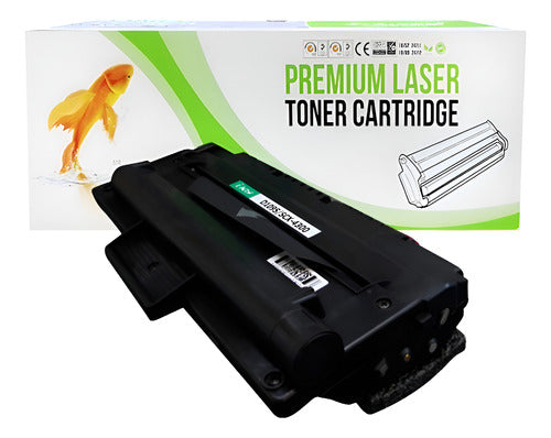 Pack 2 Toner Cartucho Compatible Sam 104s Ml-1660 Mlt-d104s Black