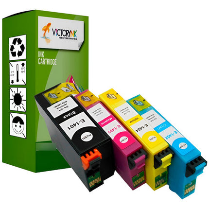 Pack 4 Cartucho Tinta Genérico T1401-t1404