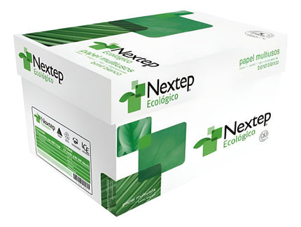 Caja Papel Nextep Ecológico Tamaño Carta Paquete 5000 Hojas