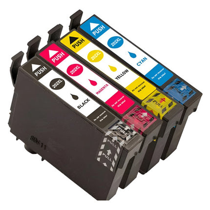 Pack 4 Cartuchos Genérico Victoyrnk T202xl Xp5100 Wf2860