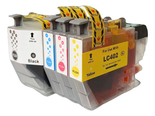 Kit 4 Cartuchos Genéricos Lc402 Lc422 J5340dw J6740 J6940