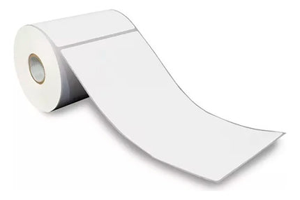 Etiqueta 4x8 Térmica Directa Para Guías Envíos Rollo C/200 Etiquetas Blanco