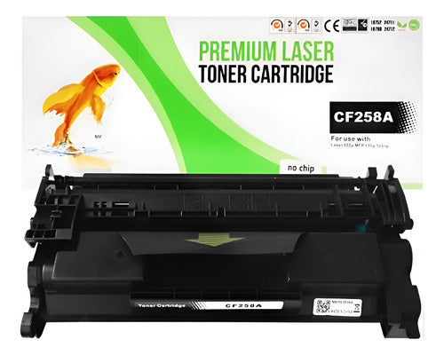 Toner 58a Generico Cf258a M404 M428 Con Chip 3000 Pag. Negro