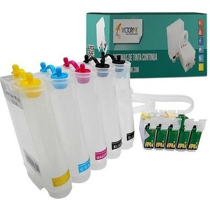 Sistema De Tinta Para Eps Vacío T 1110 115 Bk 103 Colores 5