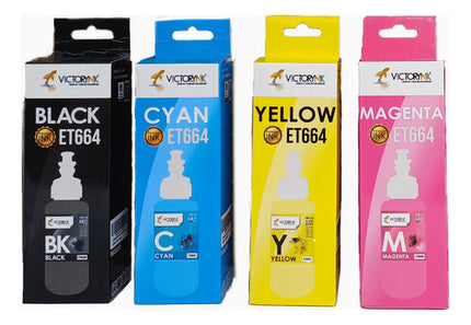 Cartucho Rellenable Ep 73nr Tx220 T21 + 4 Tintas 100 Ml
