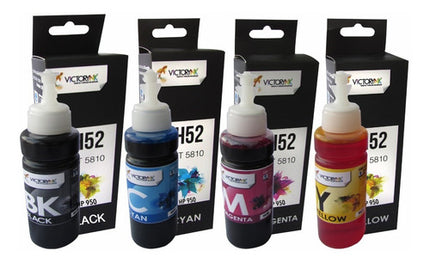 Sistema De Tinta Continua Universal H Y Can + 4tintas 100ml