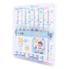 Pack 3 Pzs Doble Punta Acuarelables  36 Plumones