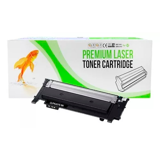 Toner Victorynk Generico para Samsung CLT- 407S Negro / Colores 407 CLP320 325 326 CLX 3180 3185, 1K