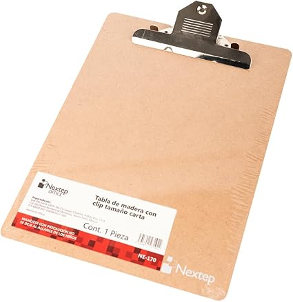 Tabla Madera Nextep con Clip Carta NE170