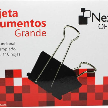 Sujeta Documentos Nextep Grande 51mm (2") PNE-155 12 Pzas