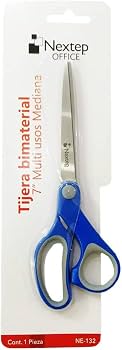 Tijera Nextep Bimaterial 7" Multiusos Mediana NE132