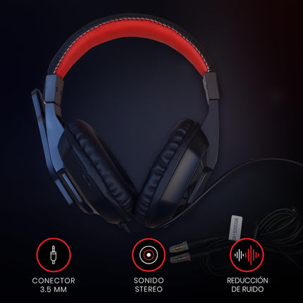 Audifono Gaming Alambrico Ares H120 con Microfono Redragon 8800-0070