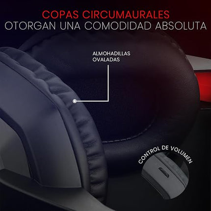 Audifono Gaming Alambrico Ares H120 con Microfono Redragon 8800-0070