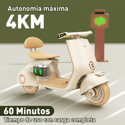 Mini moto Eléctrica Vintage Honey Whale BDQ-916