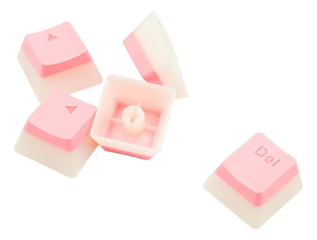 Keycaps Gamer Redragon A130p Scarab Pink Teclado Rosa Idioma Español Latinoamérica