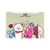 Folder Bts/bt21 Carpeta Impermeable T/ Carta Pack 12 Pzs