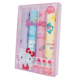 Marcatextos Kawaii Hello Kitty y Kuromi 4 Colores Pastel