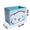 Caja de Tela para Almacenaje Kawaii Hello Kitty y Kuromi