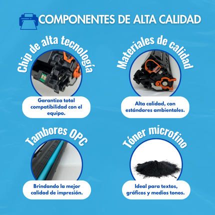 Toner Generico 136a W1360a Con Chip