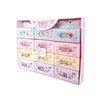 CINTA DECORATIVA KAWAII KUROMI PACK 12 PZS (4 CINTAS POR PIEZA)