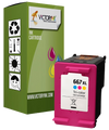 Pack 2 Pzs Cartucho Compatible 667XL Para HP