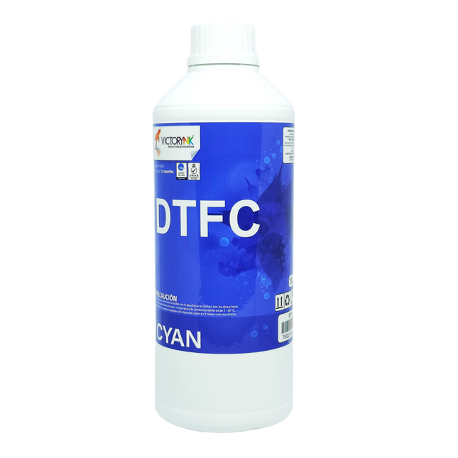 Tinta Generica DTF para Epson ( BK, C, M, Y, W) P400 P600 P800 3800 3880 4720 L805 L1800 1Lt