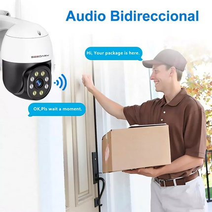 Cámara Domo Exterior 4MP Impermeable P3X30
