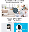 Camara Seguridad 3MP Interior Full HD 360°