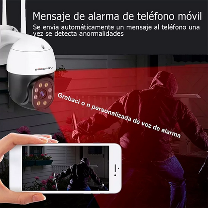 Cámara Domo Exterior 4MP Impermeable P3X30