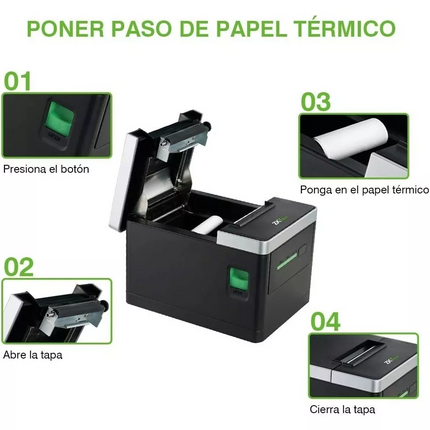 Impresora Térmica de Recibos de 80mm ZKP8008